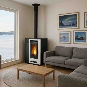 PASILLO 8 ECLIPSE DUCTED PELLET STOVE