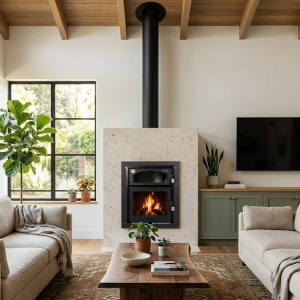 ASTON WOOD INSERT WITH OVEN