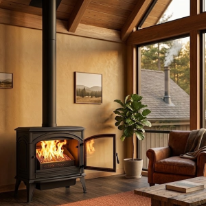 QUEMADOR DE PELLETS PARA ESTUFA DE LEÑA