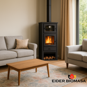 LUX WOOD STOVE WITH OVEN